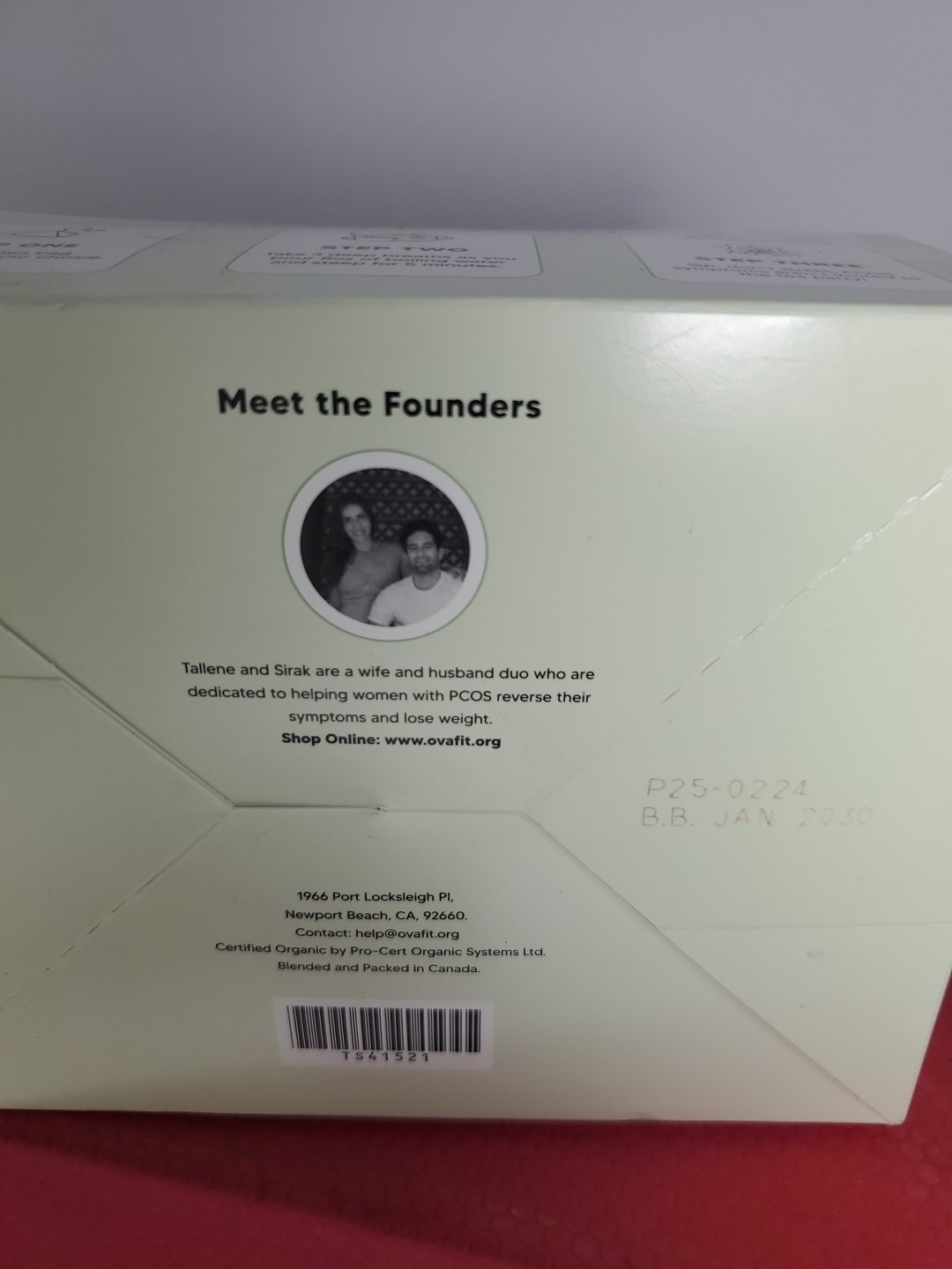 Ovafit Testosterone Relief Tea 30 Bags PCOS Symptoms Management