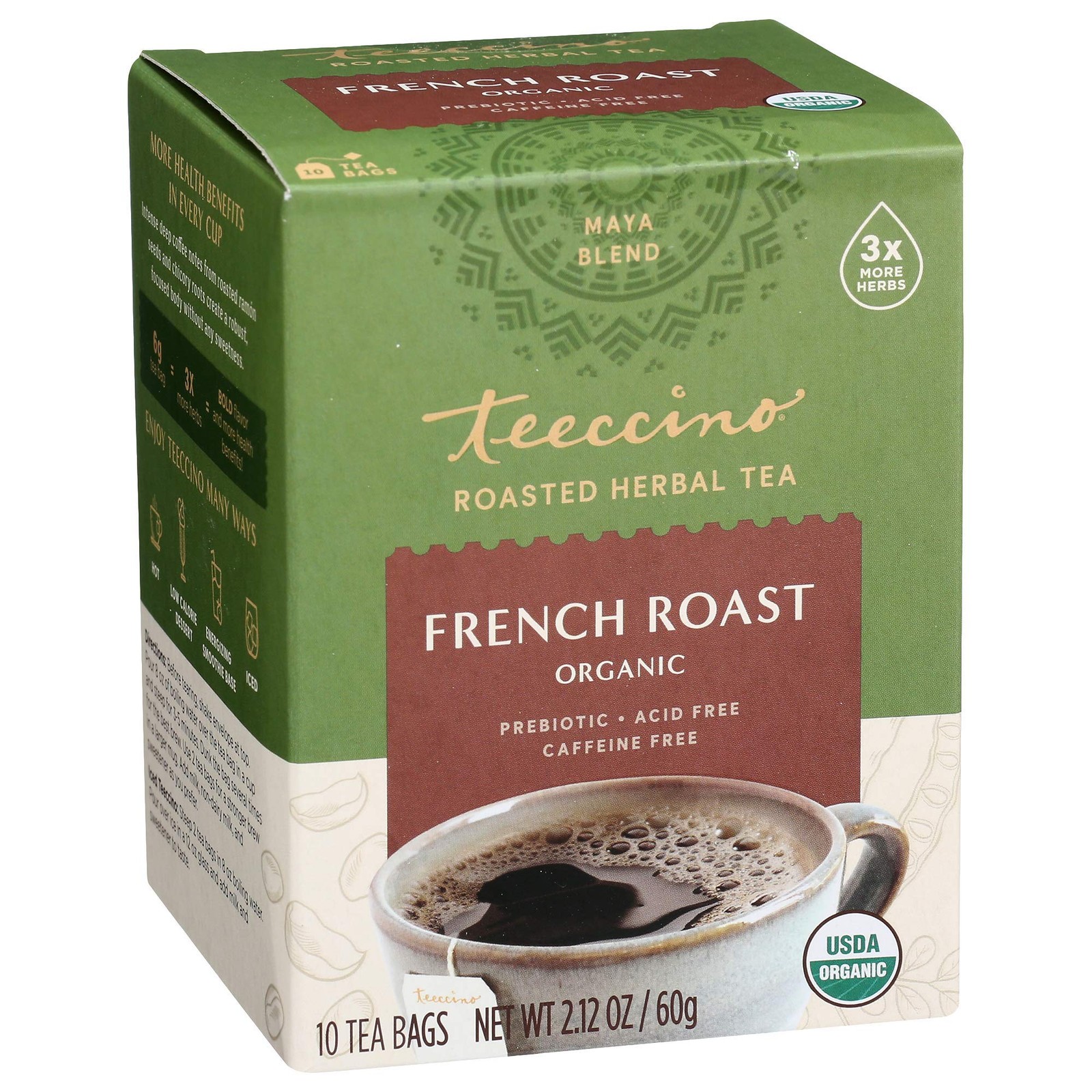 French Roast Tea – Rich & Roasted Tea That’s Caffeine & Prebiotic for Natural…