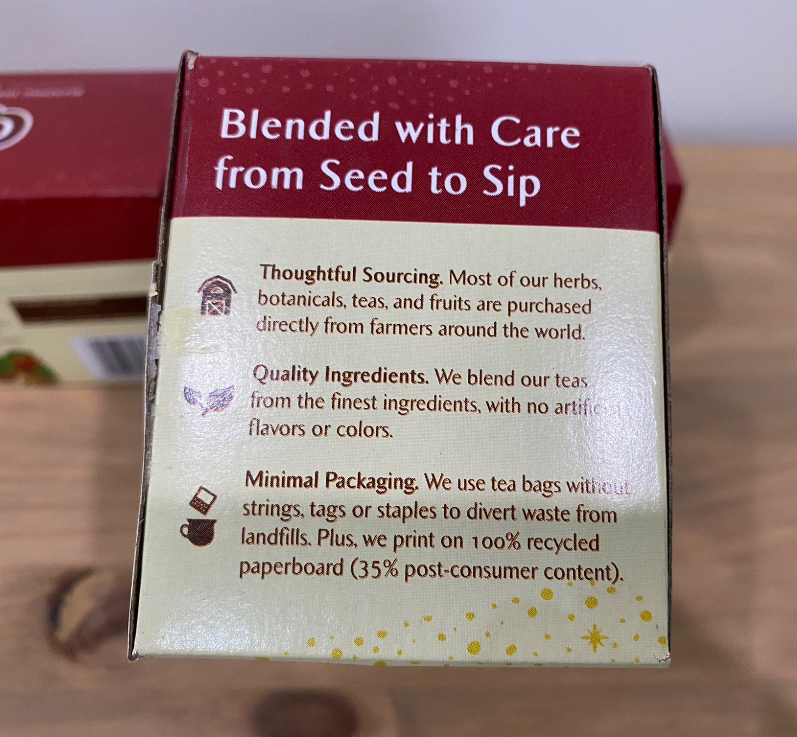Celestial Seasonings Cinnamon Apple Spice Herbal Tea LOT/4 Boxes BBD 11’27