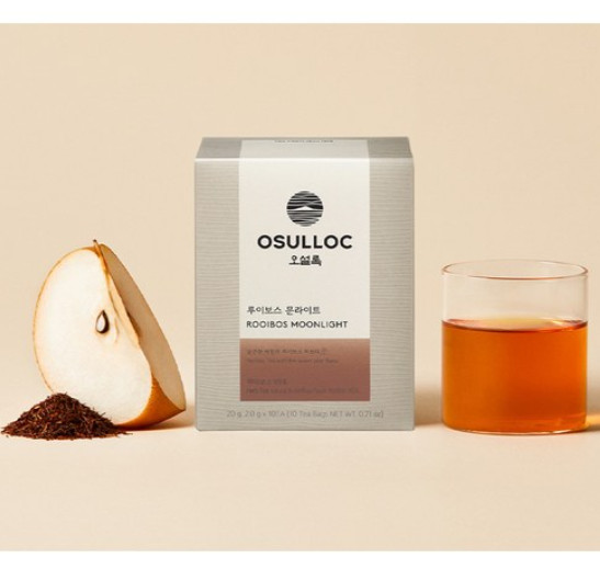 OSULLOC Rooibos Moonlight Tea Bags 2g 10 Bags 1 Pack