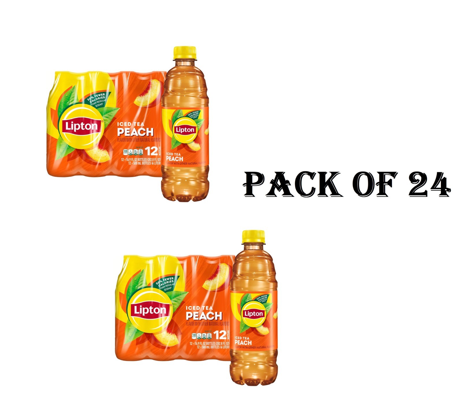 Lipton Peach Iced Tea 16.9 fl. oz., 24 pk.