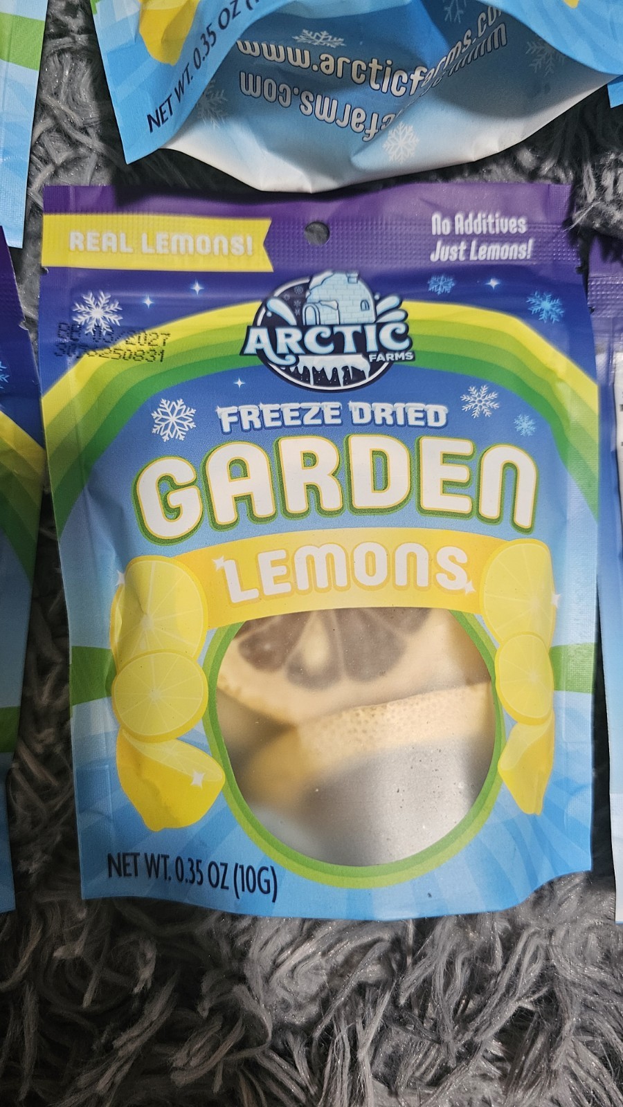 Arctic Farms Freeze-Dried Lemon Slices (24-Packs) 0.35oz