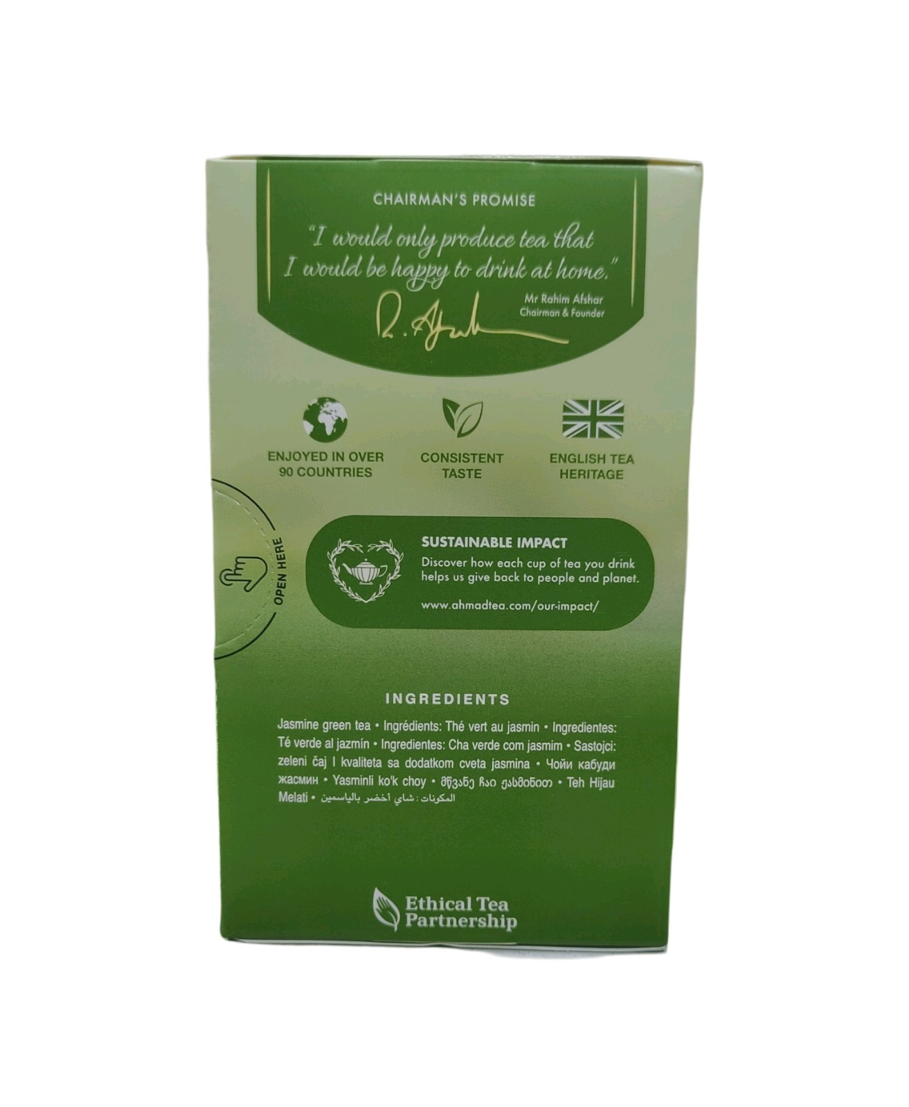 JASMINE BLOSSOM GREEN TEA 30 Free Dipper Bags (Not 20) Non-GMO STASH Quality