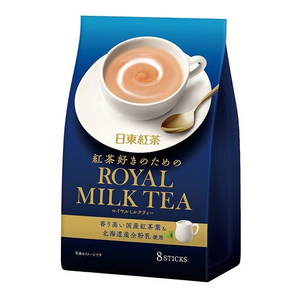 Nitto Royal Milk Tea 8 bags x 10pcs From Japan New design With tracking Number