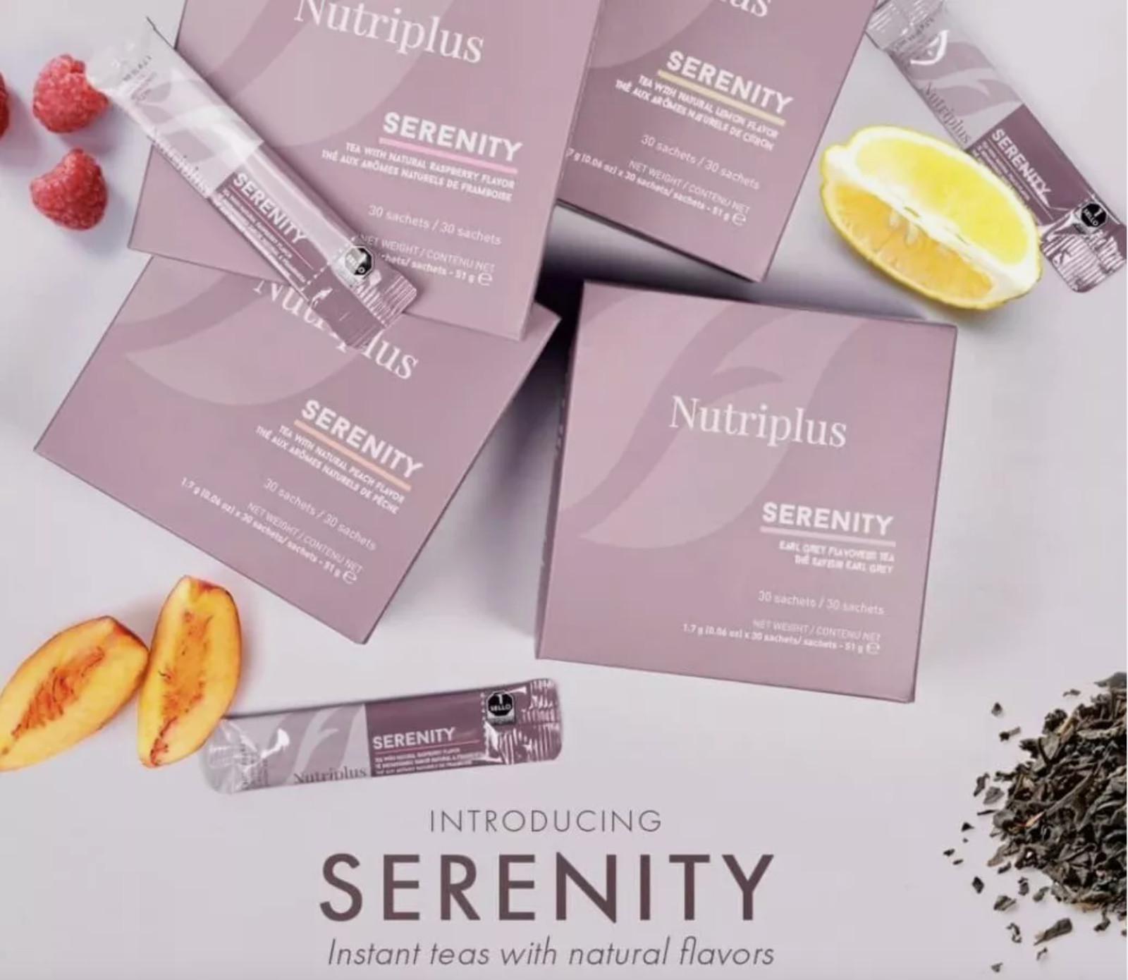 Farmasi Nutriplus Serenity Tea Earl Grey Flavored 30 Sachets 09/2024