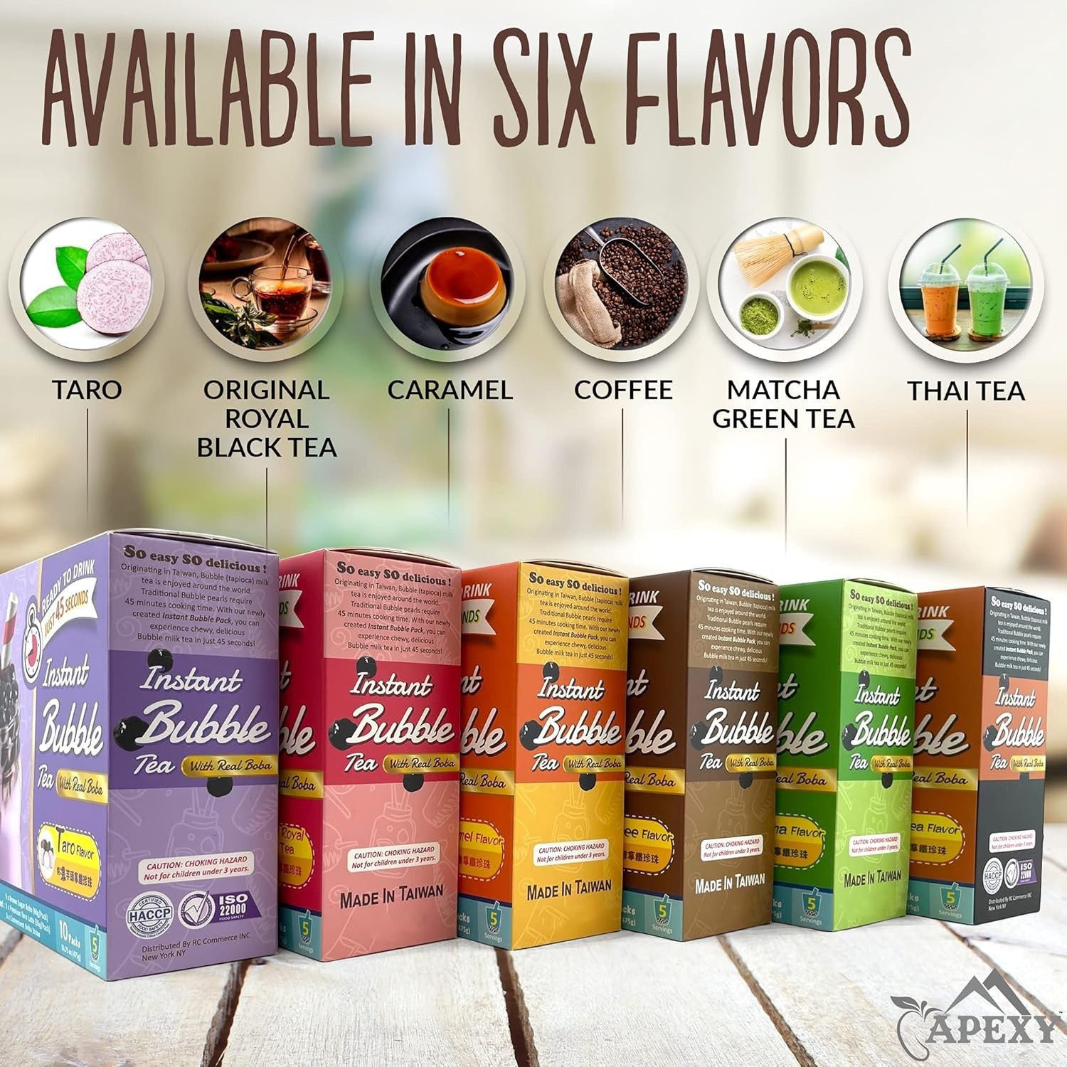 Taro Bubble Tea Complete Set – Enjoy Delicious Boba in Just 45 Seconds