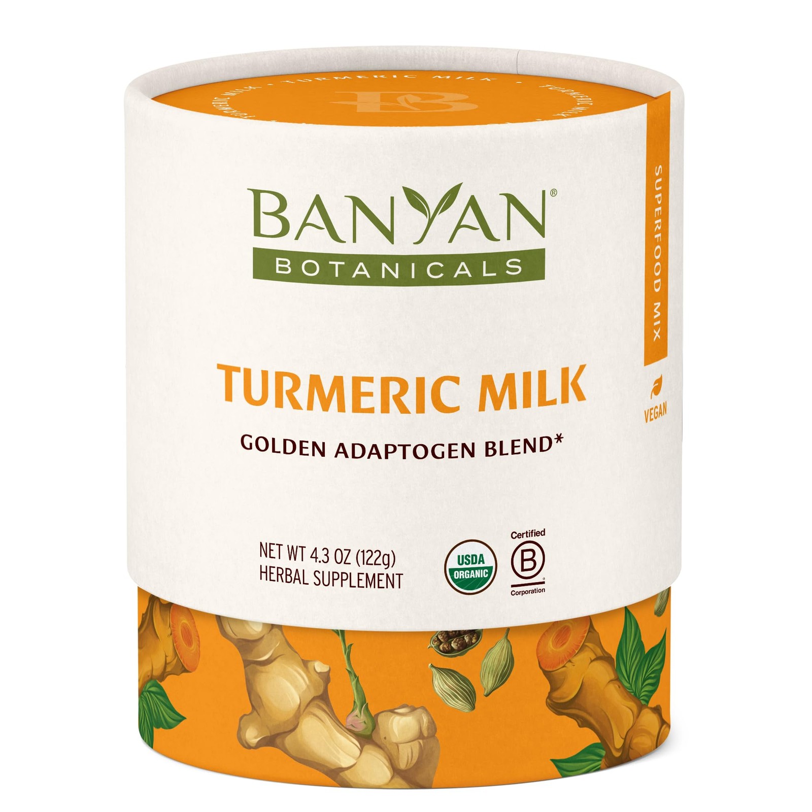 Banyan Botanicals Turmeric Milk – Organic Turmeric Latte Mix with Ashwagandha…