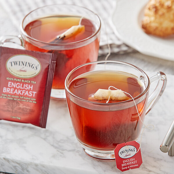 Twinings English Breakfast Tea Bags – 25/Box