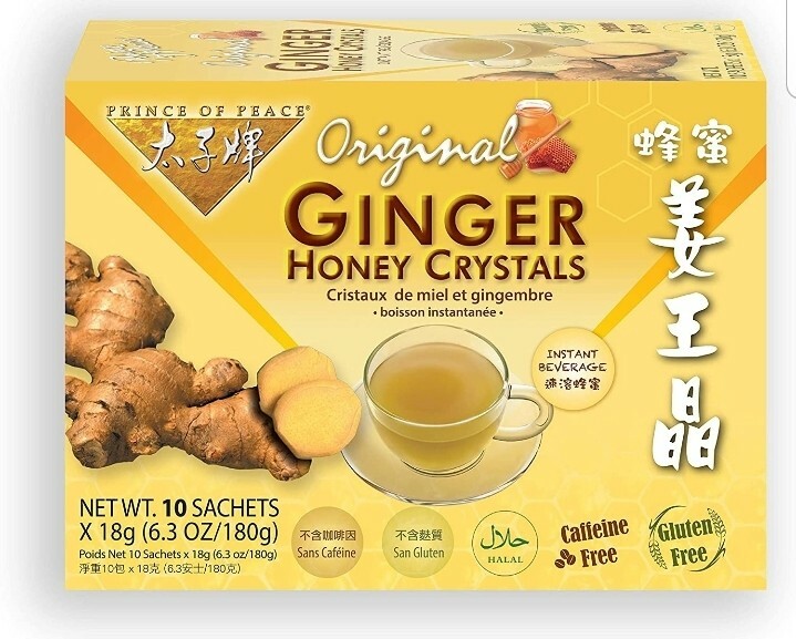Prince of Peace Original Ginger Honey Crystals Instant Beverage
