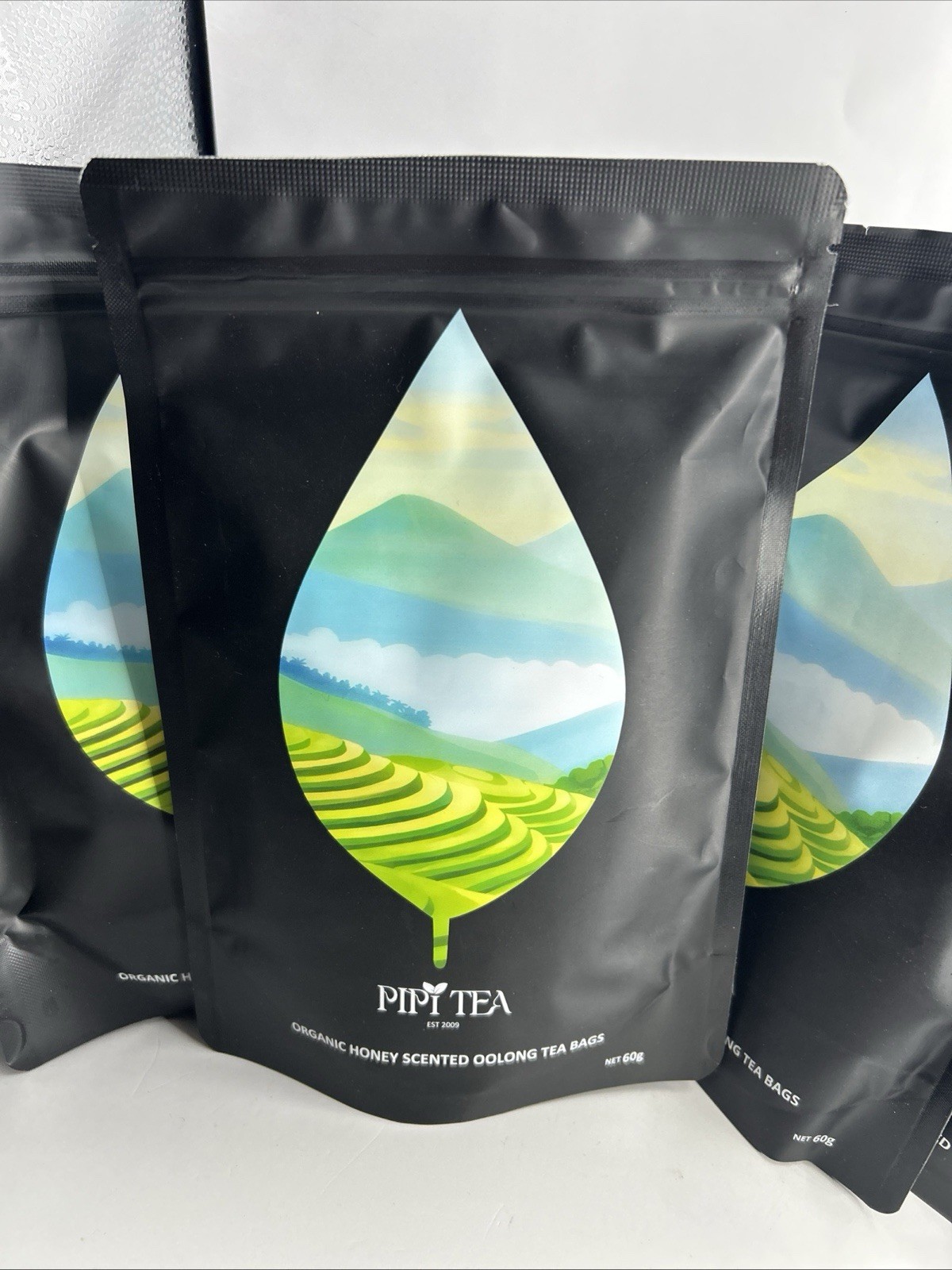 PiPi Tea Organic Oolong Bags. 20 3g Teabags in Bag