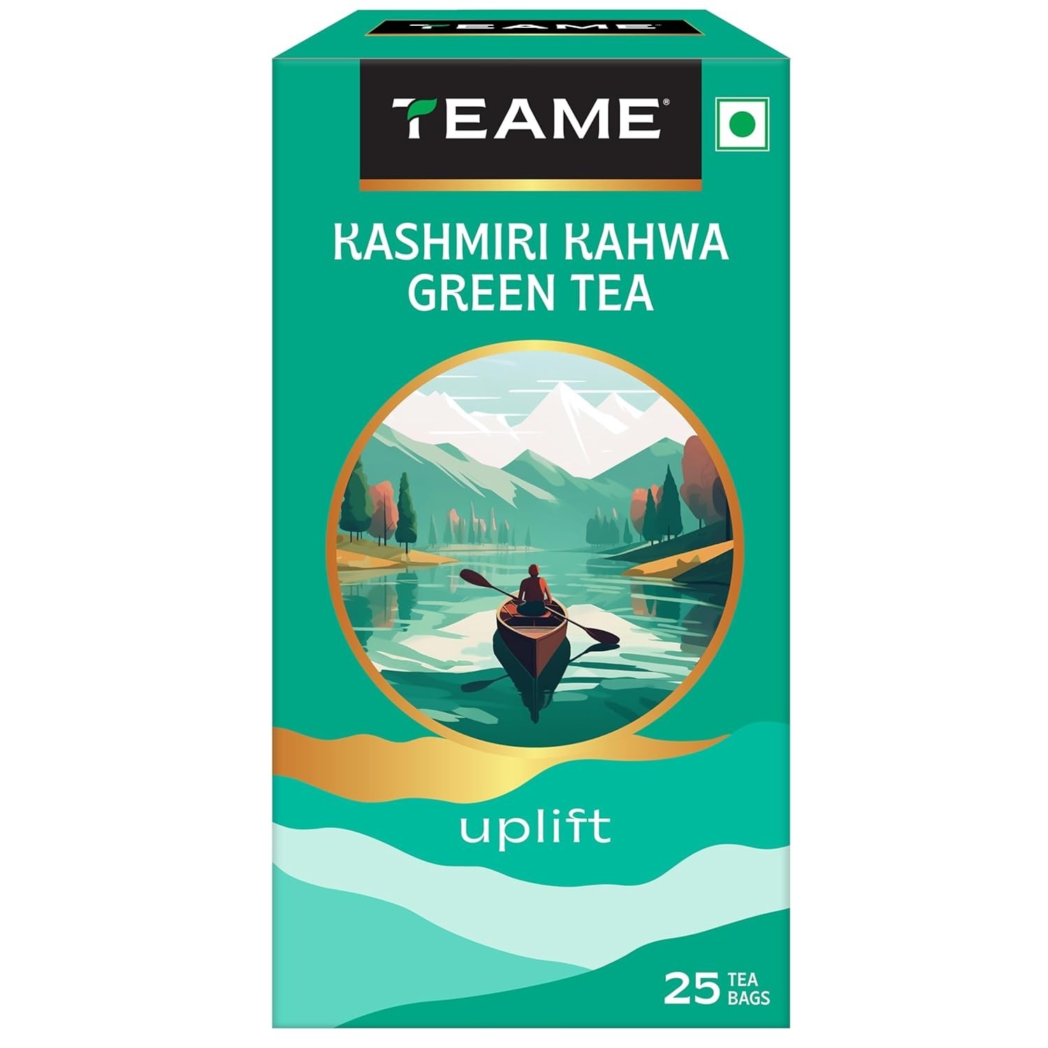 TE-A-ME Kashmiri Kahwa Green Teabags 25 pcs