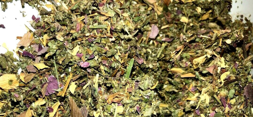 No.1 Herb Blend – Lotus Skullcap Damiana Passionflower Mullein – ounce 1 2 4 8