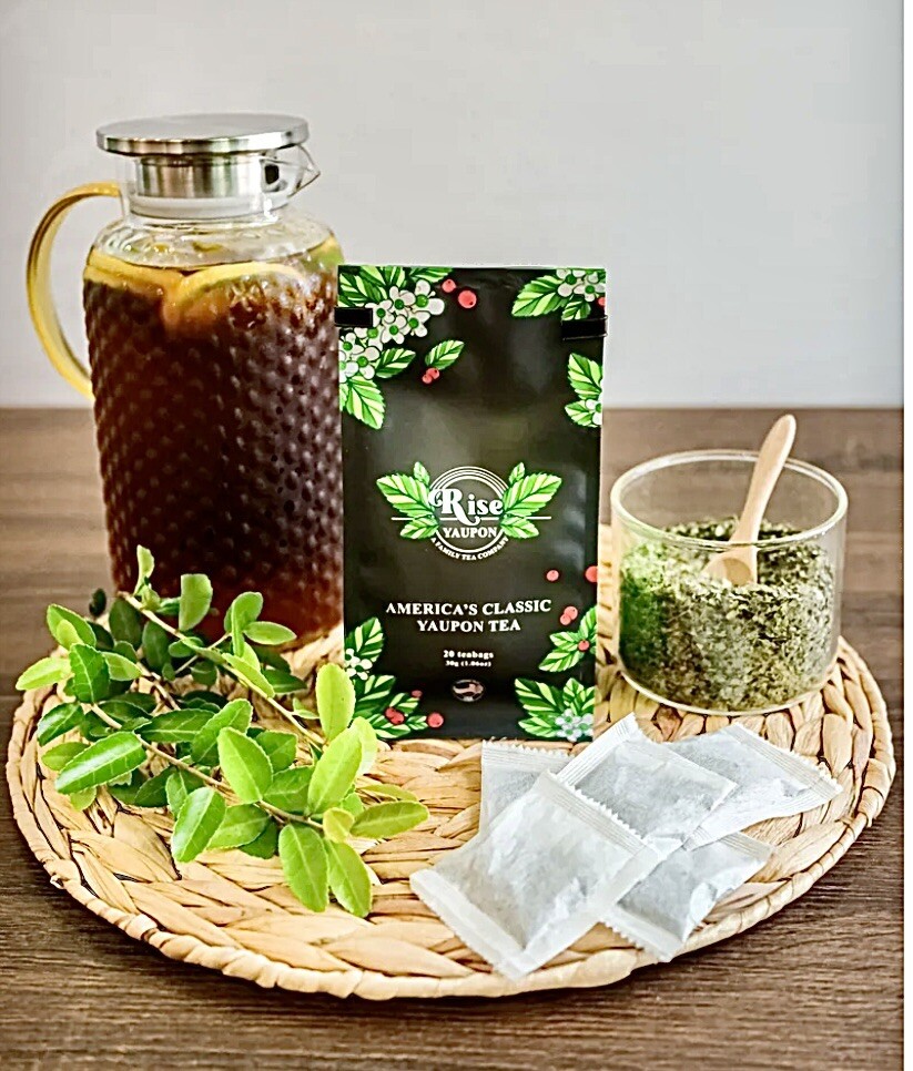 Pack of Tea Blend Antioxidant America’s Classic Pure Yaupon Holly Tea ( 20 Bags)