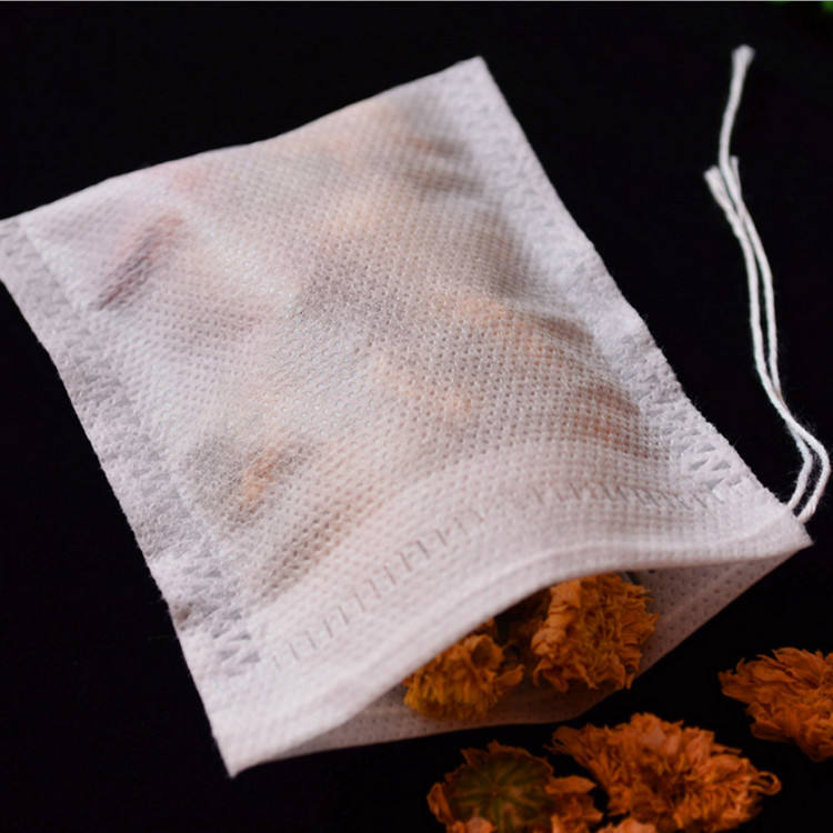 200Pcs Tea Bag Disposable Drawstring Flip Empty Teabags Herb Loose Tea Filter US