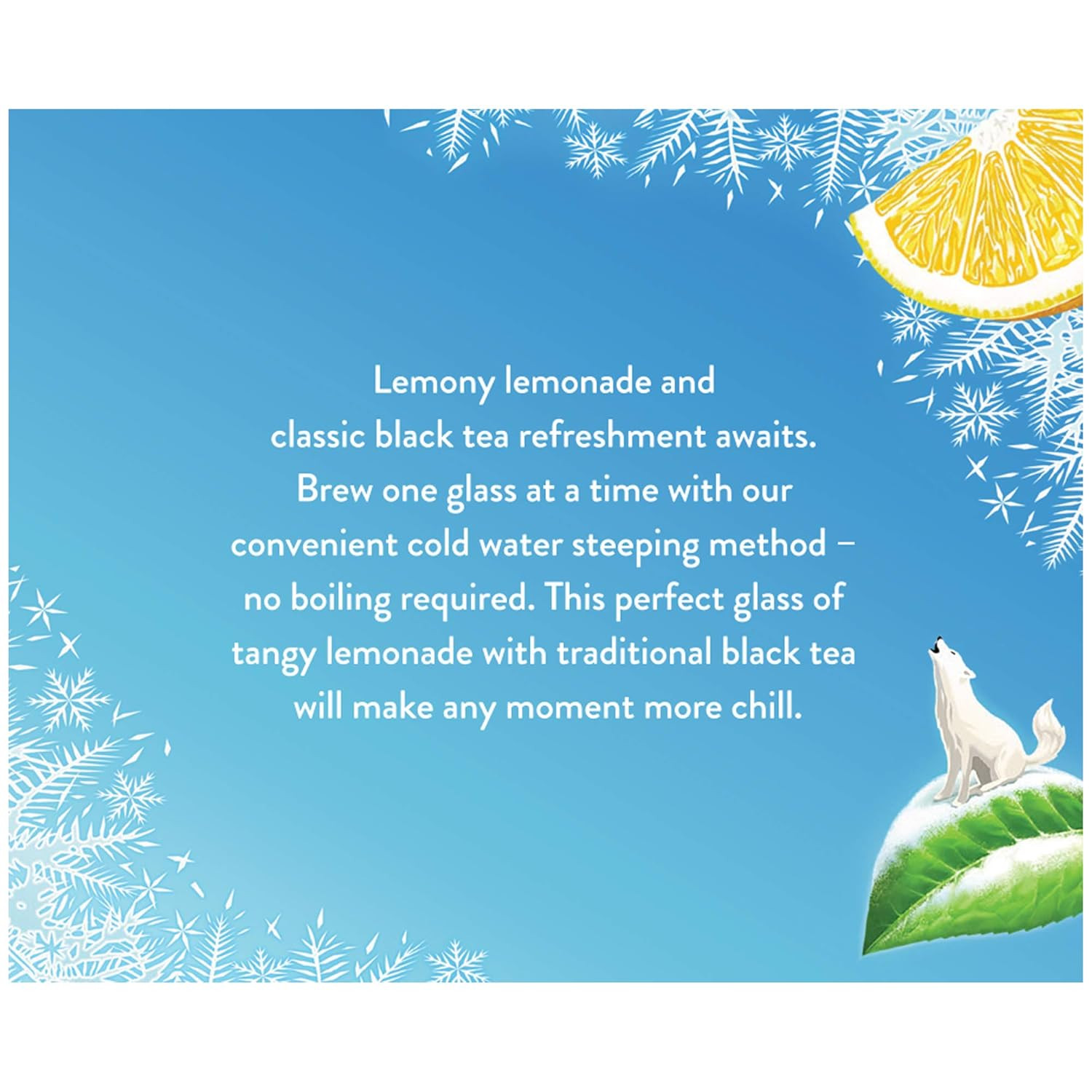 Cold Brew Iced Tea, Half and Half Iced Black Tea and Lemonade, Contains Caffeine