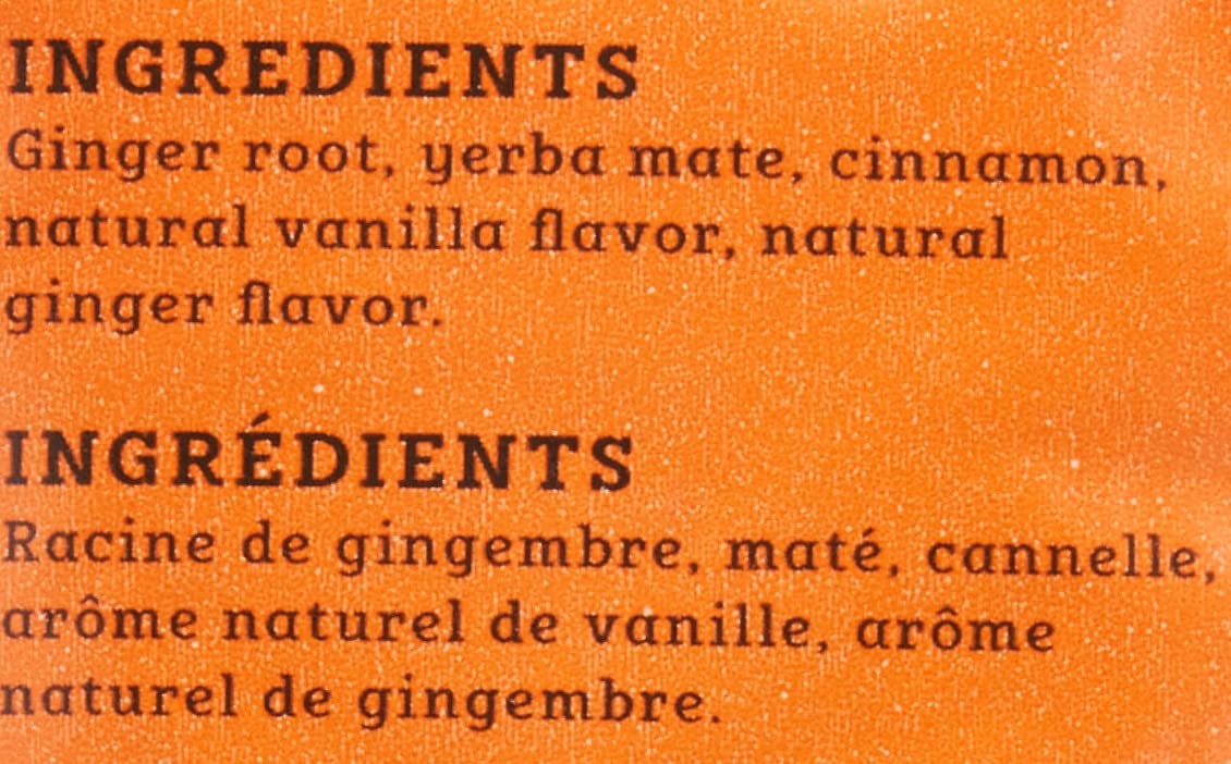 Stash Tea Ginger Fire Chai Herbal Tea Caffeinated, Non-GMO, 100 Count
