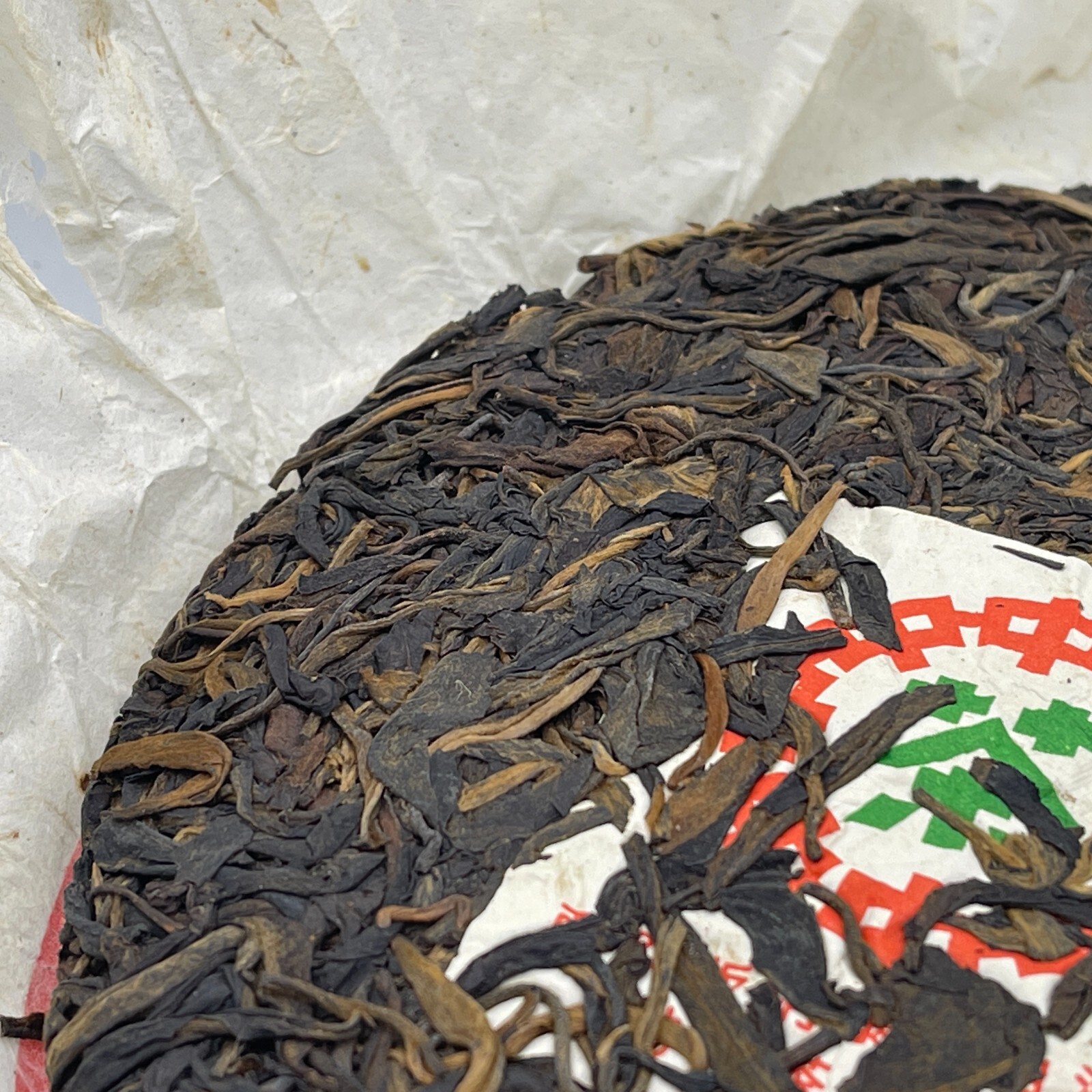 Pu-erh tea,1998,Hong Kong customization,勐海茶廠港訂,大葉,傣青8582,357g,Raw