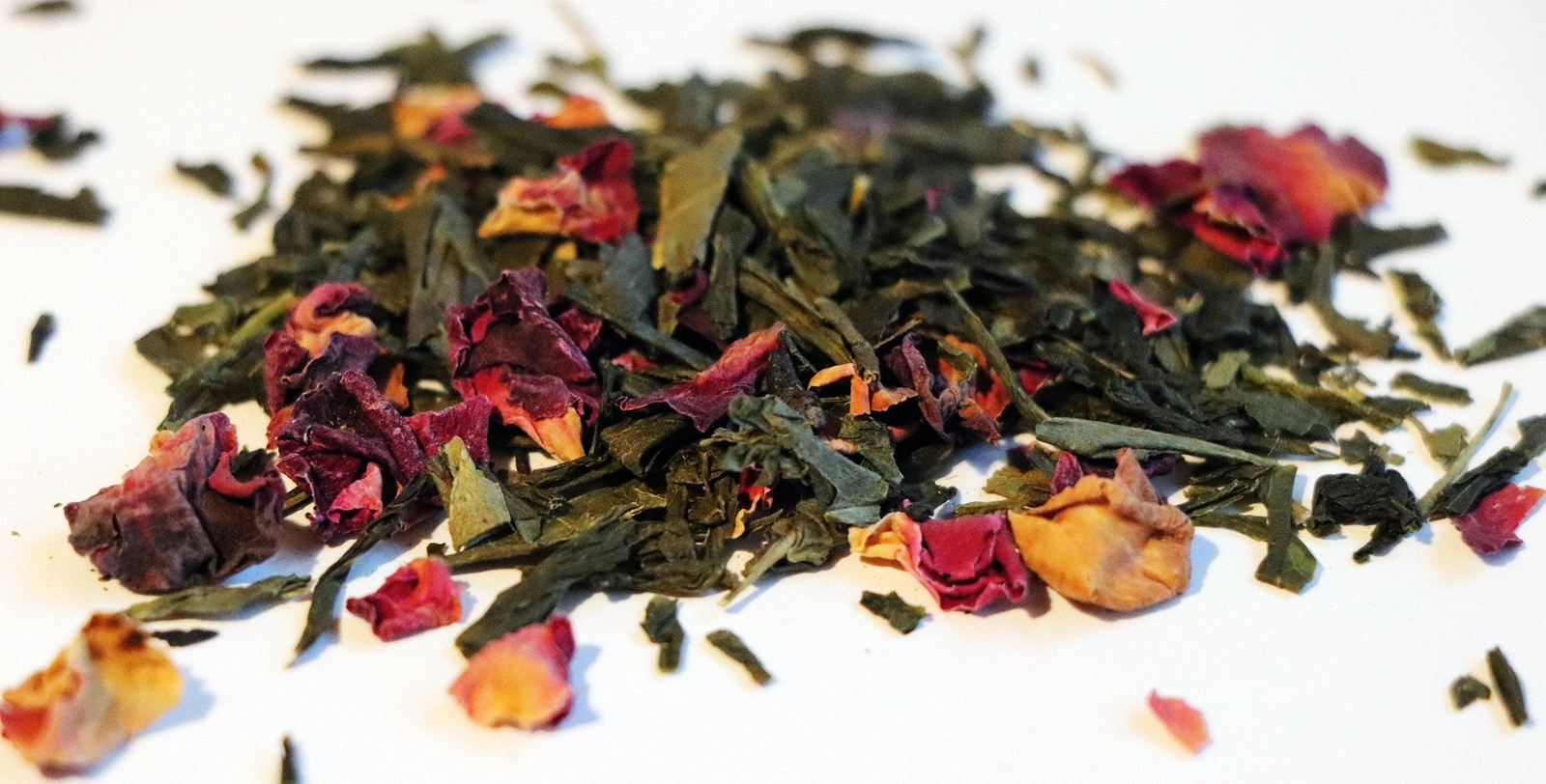 Organic Cherry Rose Sencha Green Tea