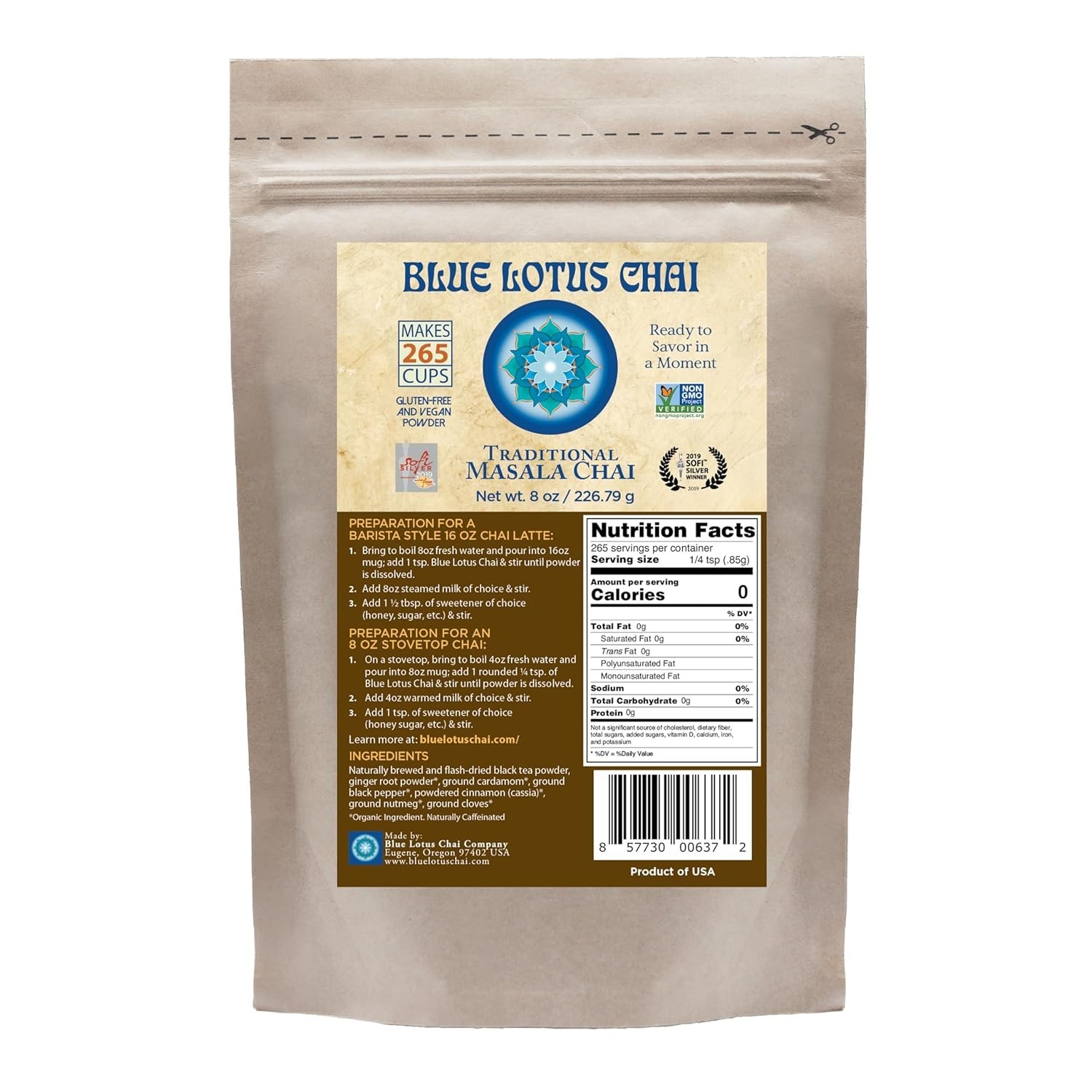 Organic Traditional Masala Chai – Just Add Hot Water for Instant Enjoyment
