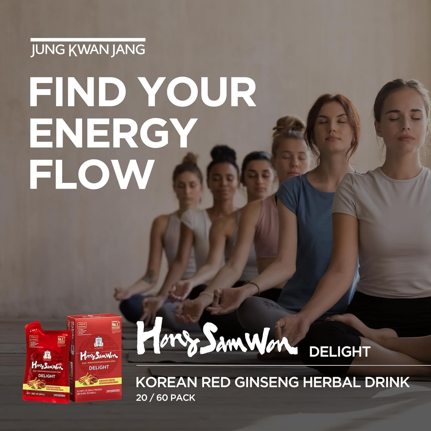 Guilt-Free Korean Ginseng Energy Drink with Lime, 3 Vitamins & 9 Amino Acids
