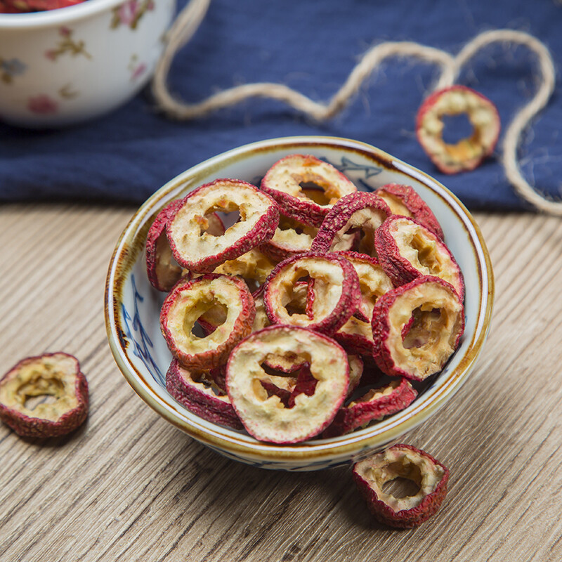Chinese Hawthorn Slices Seedless Hawthorn Hollow Circle Dry Hawthorn 500g