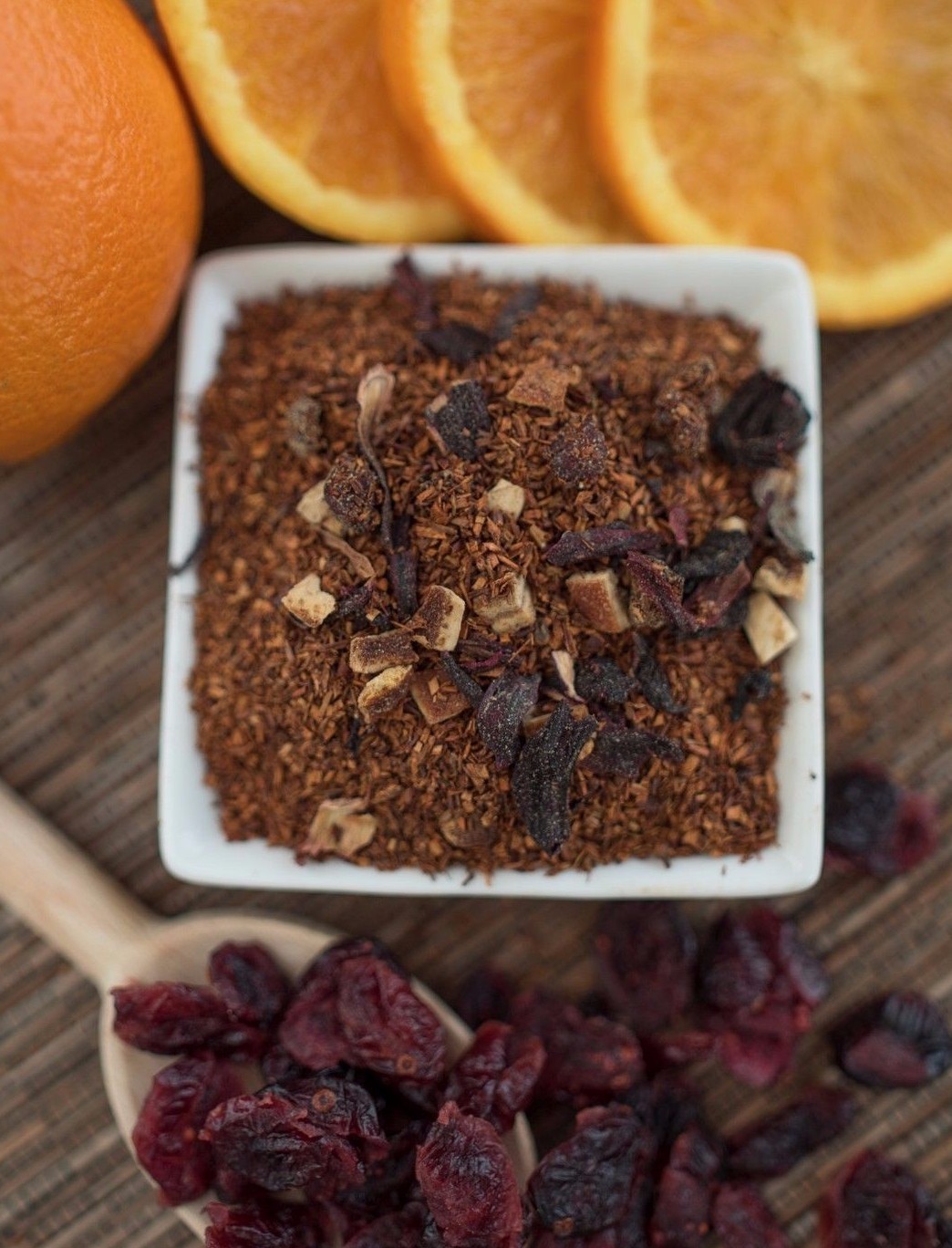 Cranberry Orange Rooibos Organic Tea loose leaf Choice oz, lb or tea bags