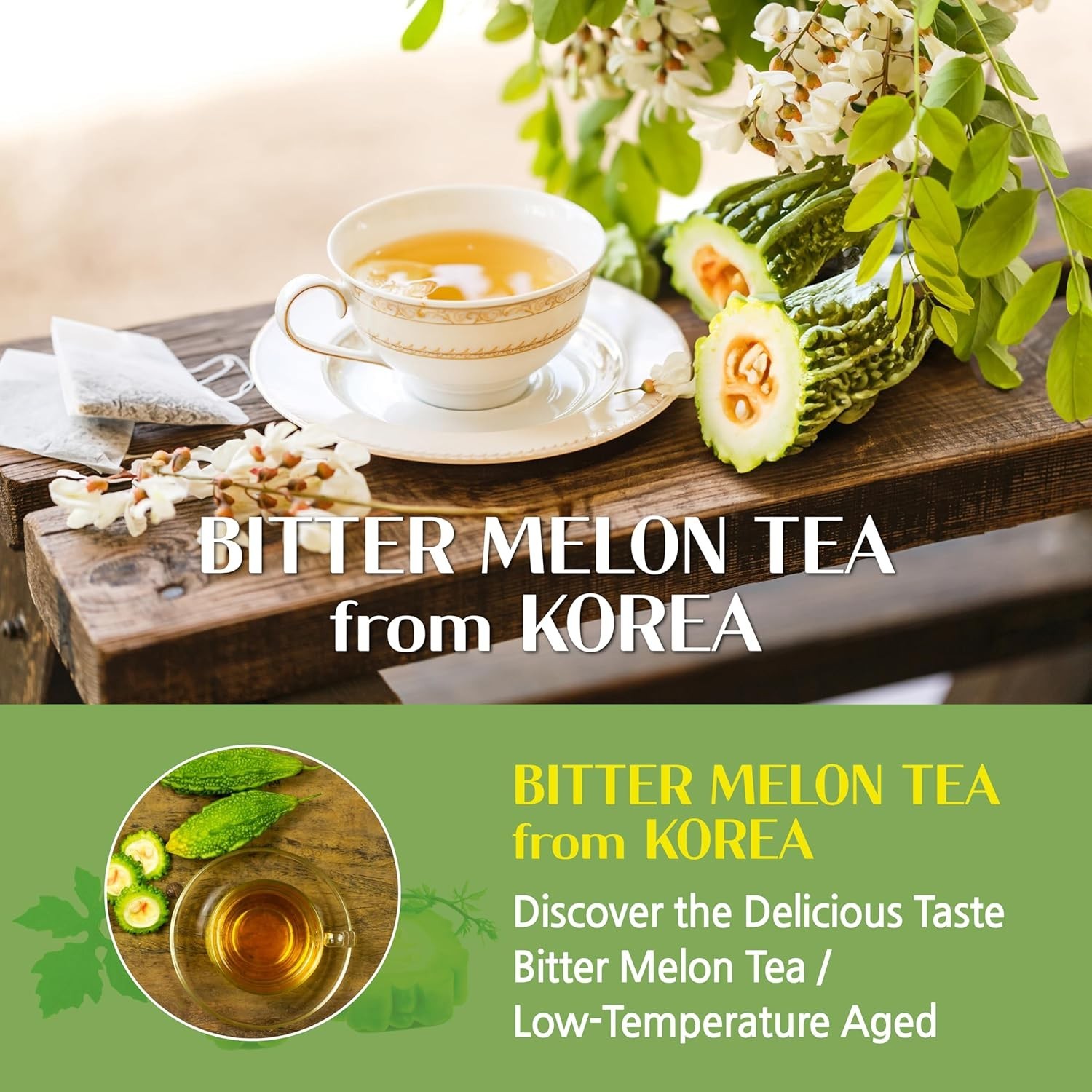 Bitter Melon Tea 100% Natural Pure Korean Gohyah Fruit Tea Ampalaya Karela Le…