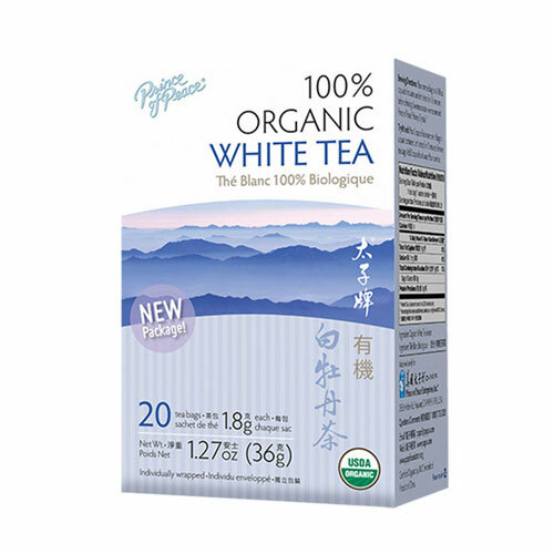 Organic White Tea 100 Bag By Prince Of Peace