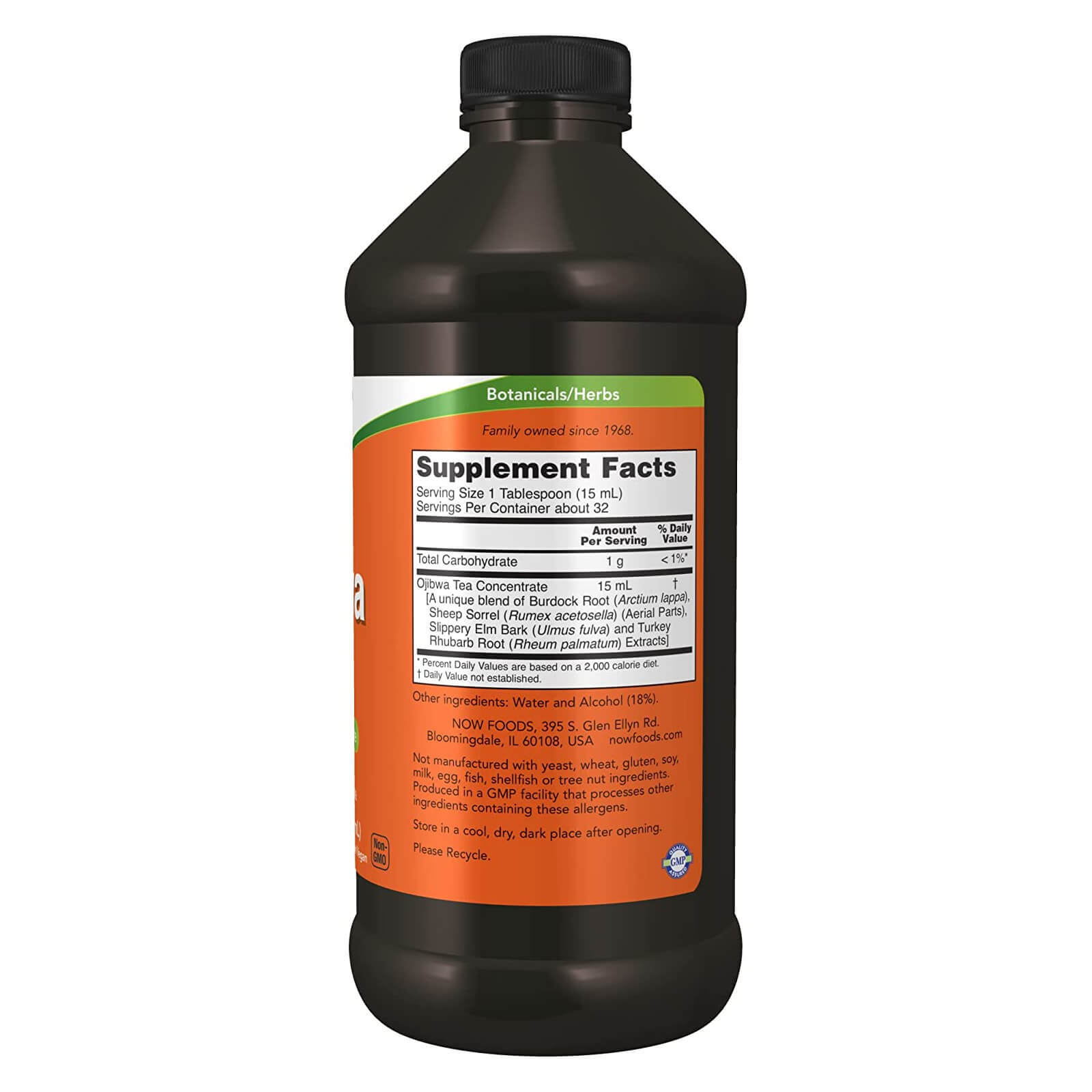 NOW FOODS Ojibwa Tea Concentrate 16 oz