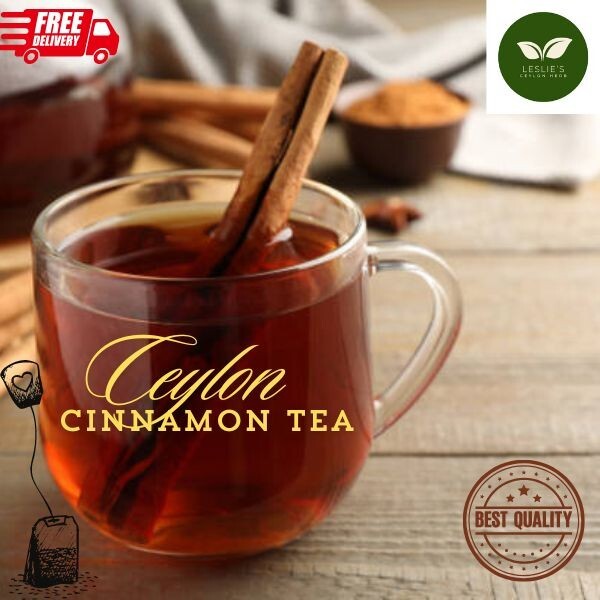 100% Pure Ceylon Cinnamon Tea Bags