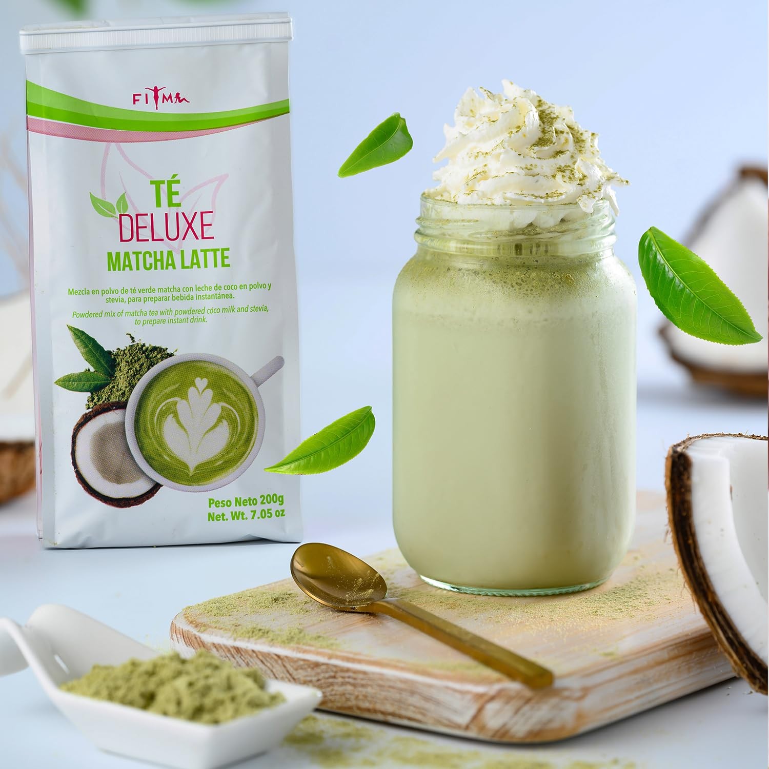Matcha Latte – Japanese Ceremonial Premium Matcha Green Tea Mix with Coconut …