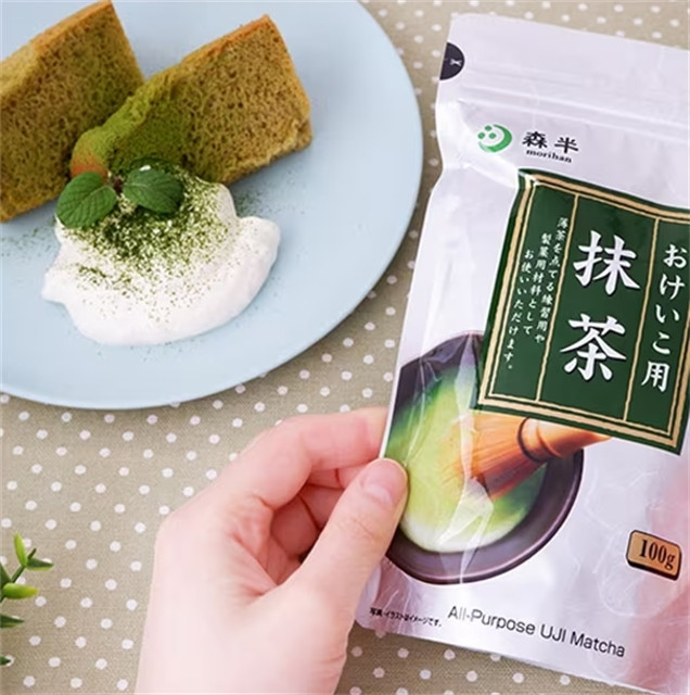 MORIHAN MATCHA GREEN TEA POWDER FOR TRAINING JAPAN 100g X 4 SET
