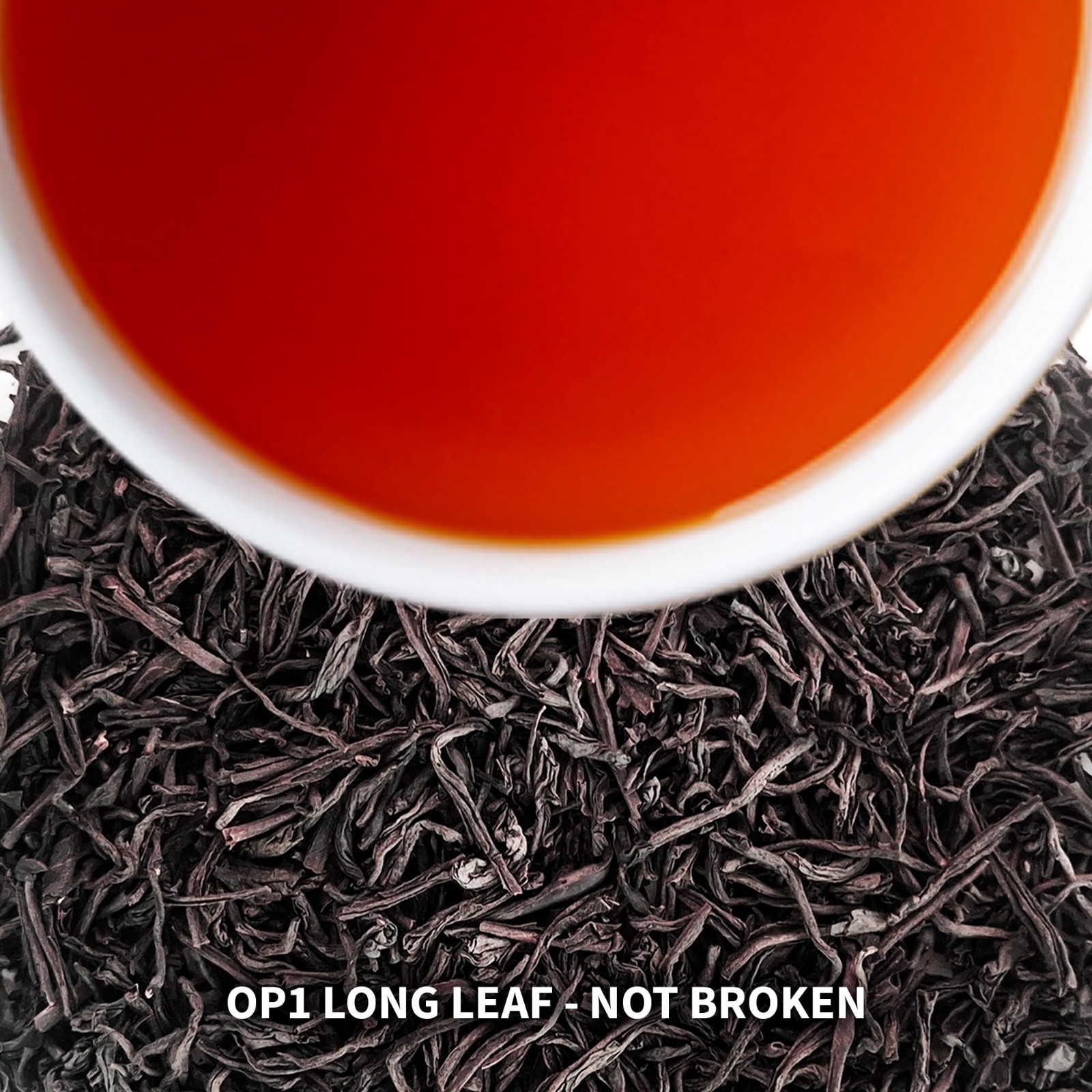 Premium Ceylon Loose Leaf Black Tea – Rich, Smooth, Fresh Blend – 1lb 454g