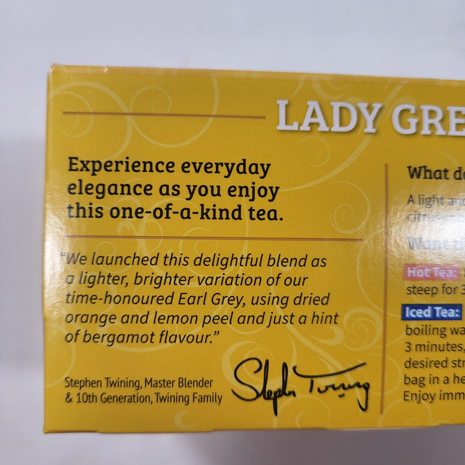 (5) Twinings Lady Grey Flavored Black Tea 20ct Hot or Iced Orange Lemon BB 8/26