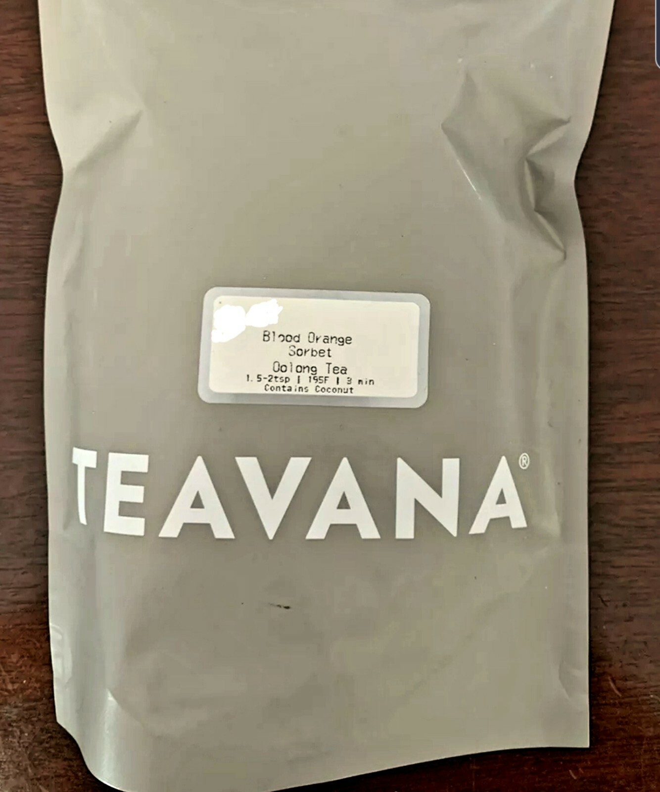 ☃️🎅 NEW! RARE! 2 OZ TEAVANA BLOOD ORANGE SORBET LOOSE LEAF TEA SEALED BAG 🎄🤶