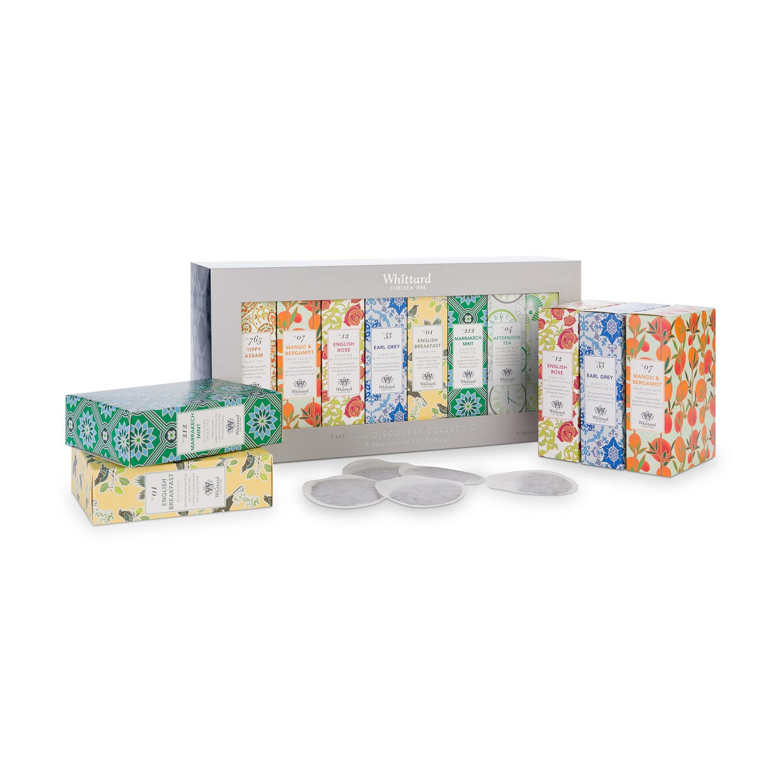 Whittard of Chelsea – The Tea Discovery Collection – New Flavors Gift Box Inc…