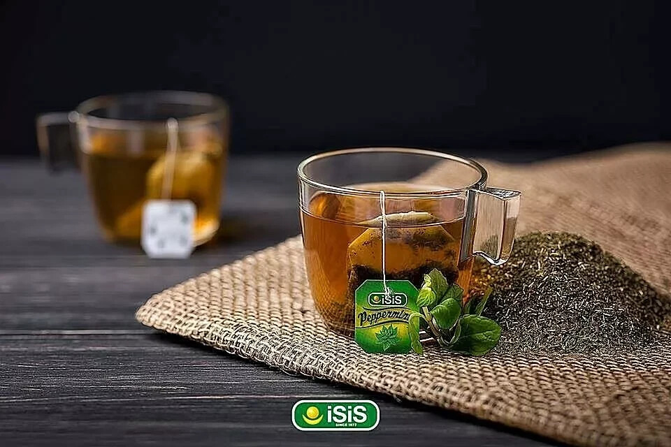 ISIS Egyptian Peppermint Tea 2X50 Bags 100%Natural ايزيس نعناع( 2Packs X50 Bags)