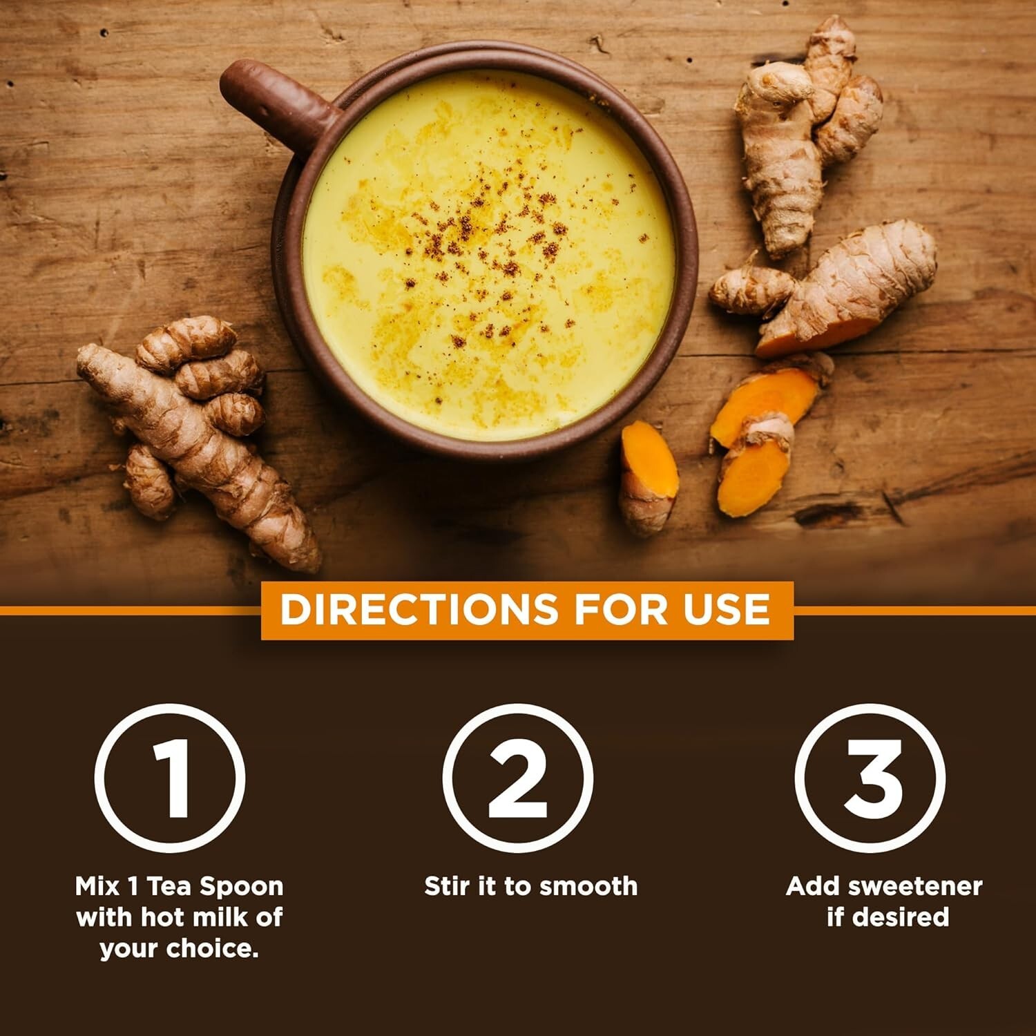 Vegs Turmeric Latte Golden Milk – Ayurvedic Super Spice Mix with Adaptogens