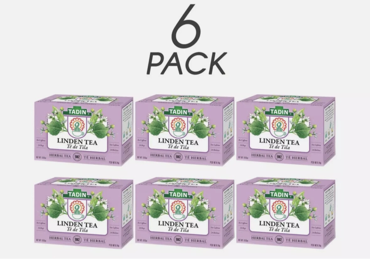 Tadin Herbal Linden Tea .Relaxation and Sleep aid ( 24 Bag each)