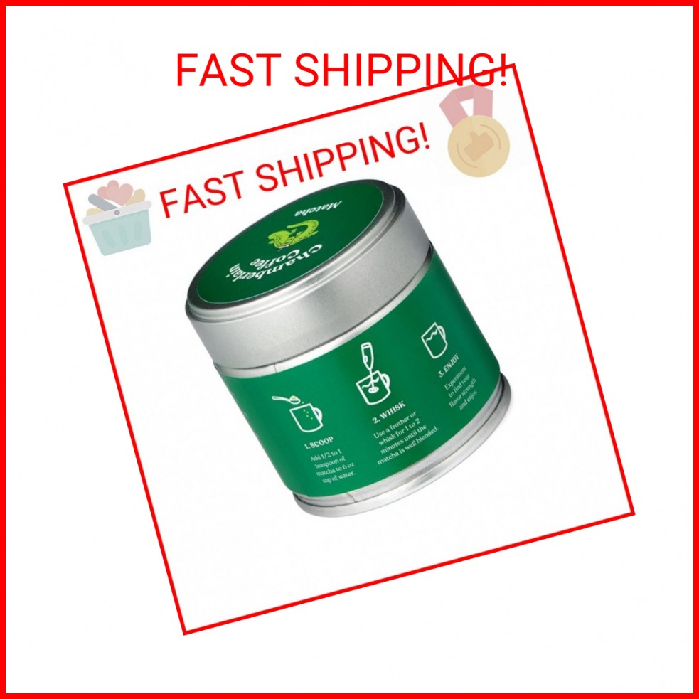 Chamberlain Coffee Ceremonial Matcha Green Tea Powder – First Harvest – Japanese
