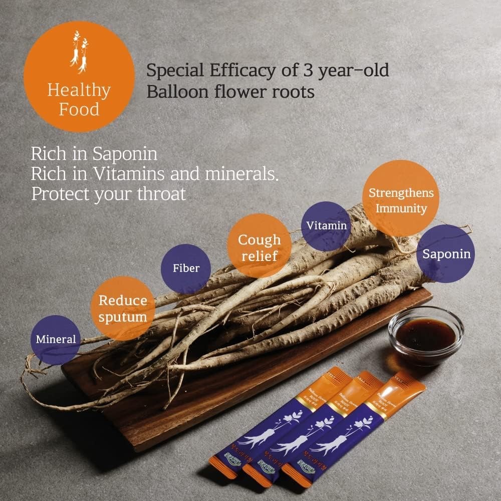 Balloon Flower Root Extract/Bellflower/Ginger/Jocheong/Korea Natural Ingredients