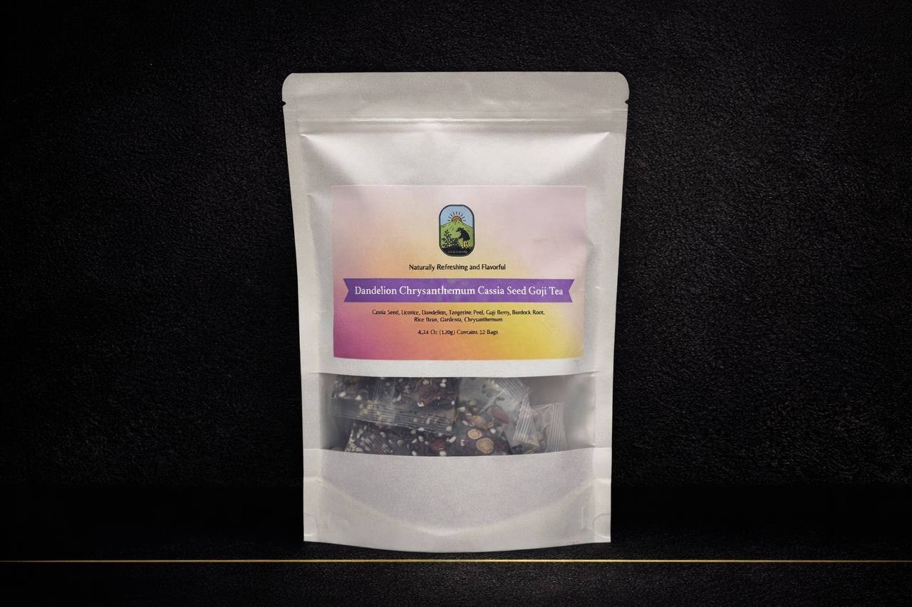Dandelion and Wolfberry 30 bags Herbal Tea Vitals Herb Wellness Relax Blend 120g