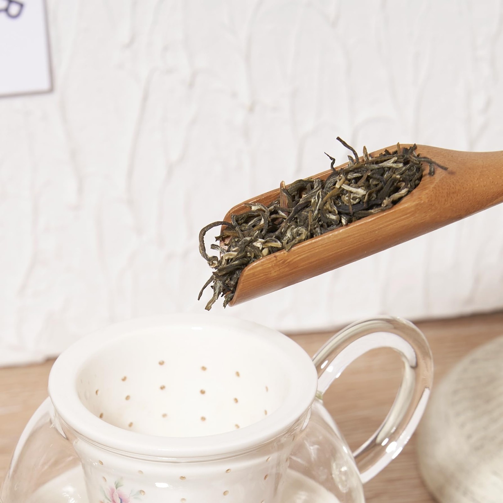 Jasmine Flower Green Tea 100g 3.5oz Chinese Loose Leaf Natural Flavor