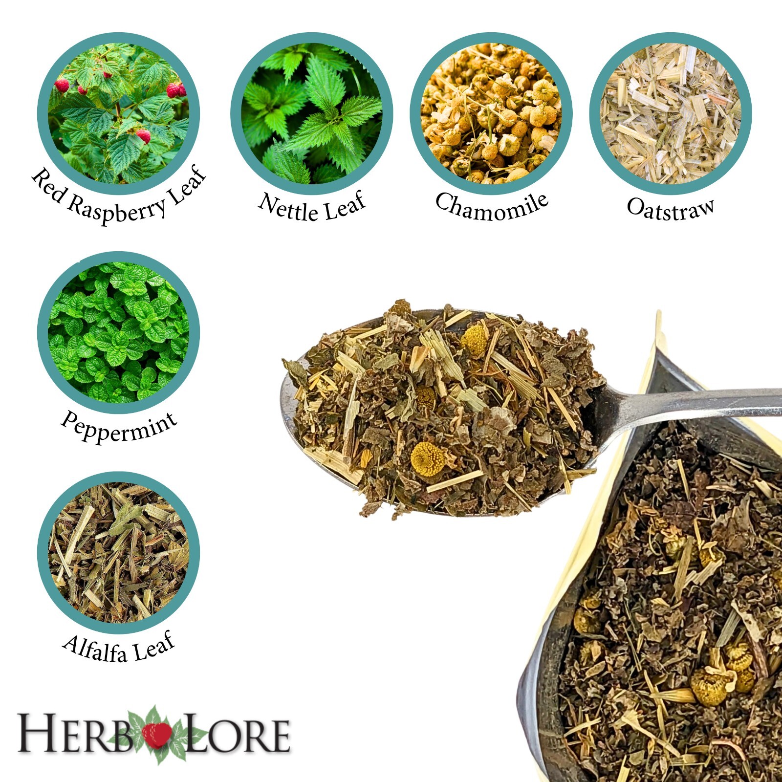Herb Lore Pregnancy Tea – Red Raspberry Leaf Morning Sickness Trimester Support