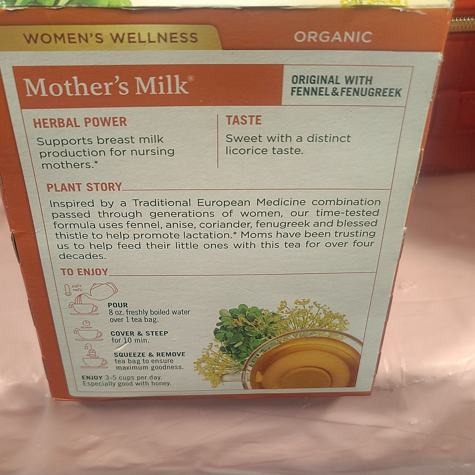 Traditional Medicinals Mother’s Milk Organic Herbal Tea 32 Bags 56g