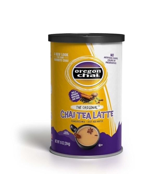 Oregon Chai Original Chai Tea Latte Powdered Mix Just Add Water, 10 Ounce