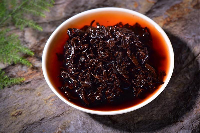 Premium Yunnan Ripe Puerh Tea Natural Wild Golden Bud Palace 357g Cake
