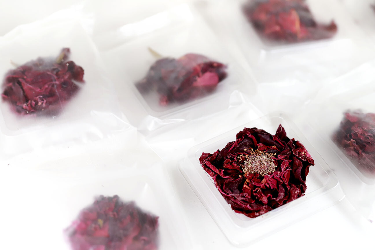 Dark Red Rose Flower Tea 墨红玫瑰花茶