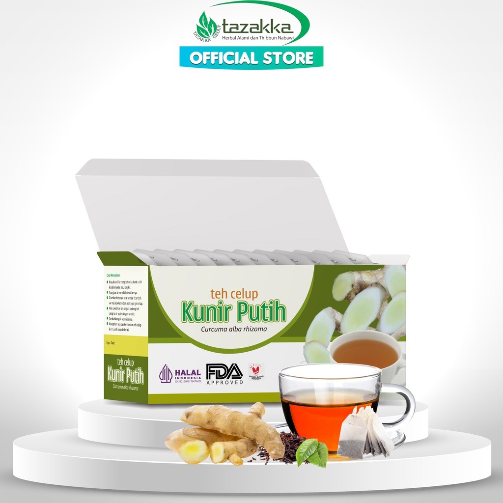 3x White Turmeric Herbal Tea Bags 40g Bundle 3×20 Sachets 120g Aroma Ritual
