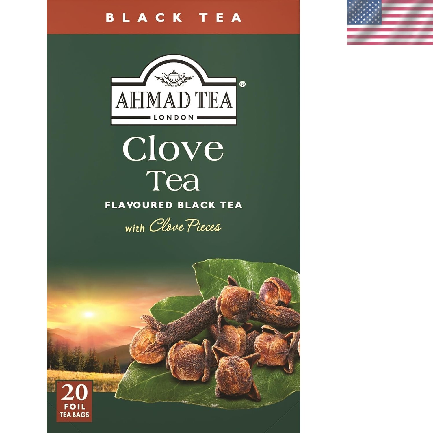 20 Count Clove Tea Bags – Natural Caffeine & Ethical Sourcing for Tea Lovers